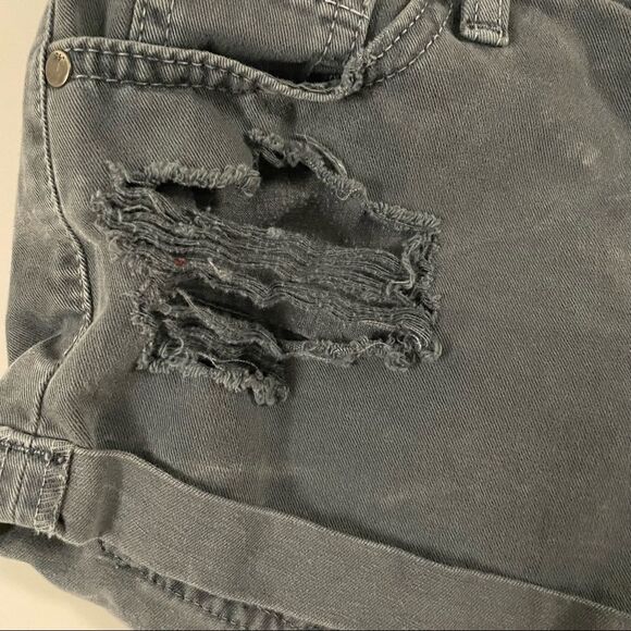 Pistola ~ Slate Blue denim shorts ~ size S ~ see photos for measurements - Picture 3 of 9
